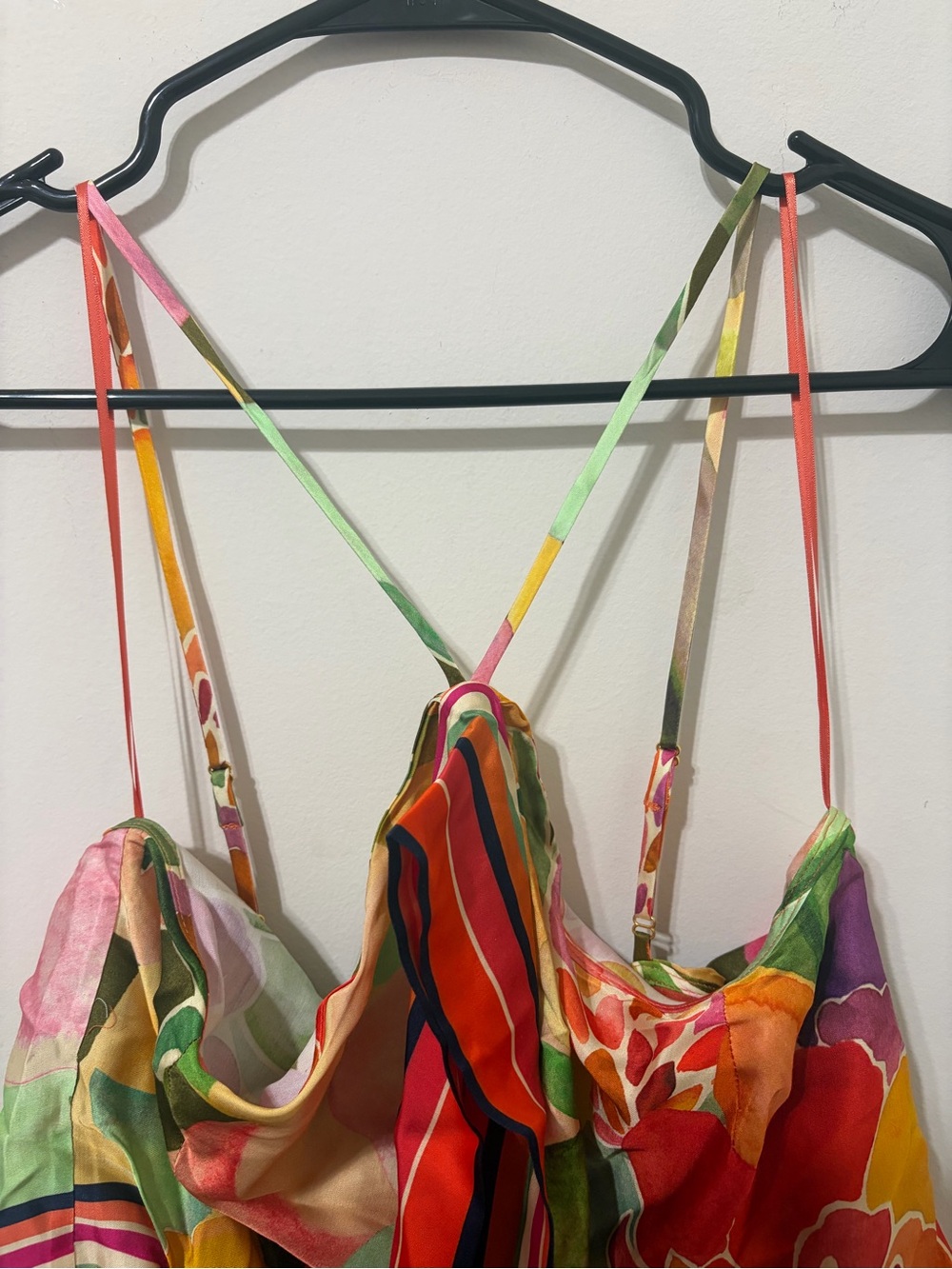Amanda Uprichard Multicolor Floral Halter Maxi Dress - Picture 9 of 10